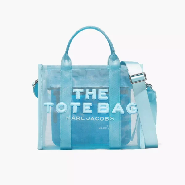 THE COLORBLOCK MESH TOTE BAG