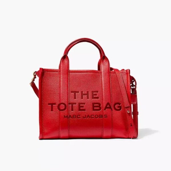 THE LEATHER MEDIUM TOTE BAG