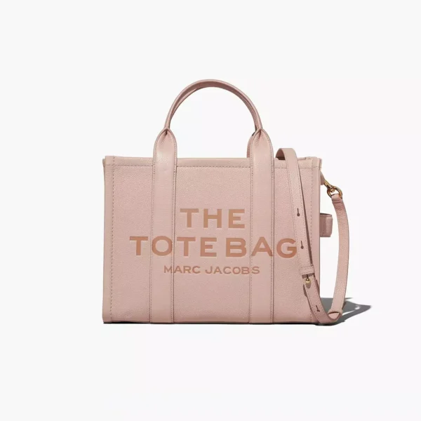 THE LEATHER MEDIUM TOTE BAG