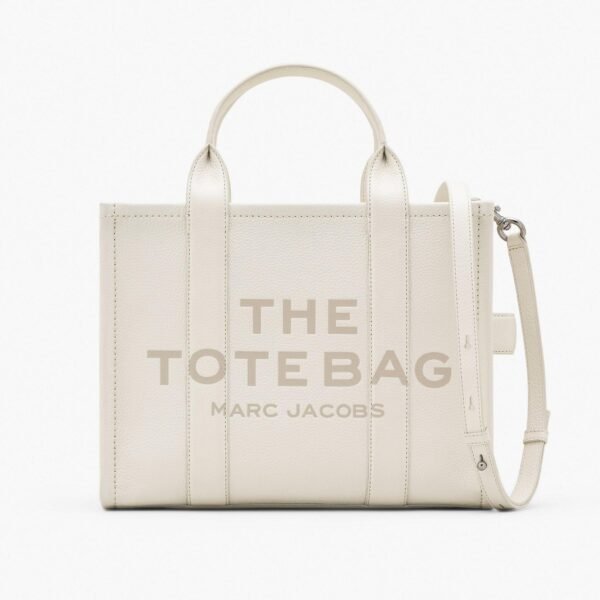 THE LEATHER MEDIUM TOTE BAG