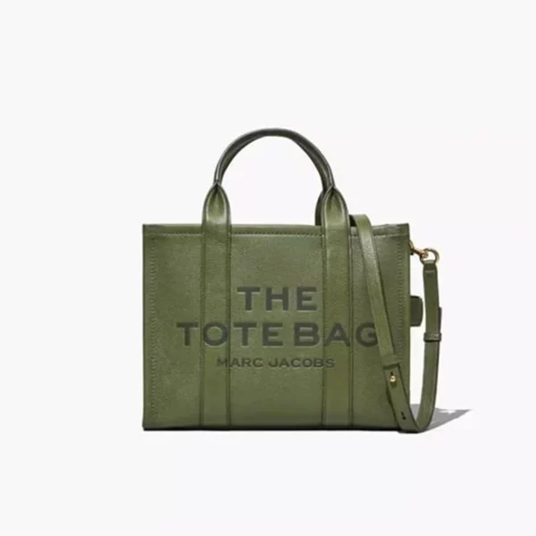 THE LEATHER MEDIUM TOTE BAG