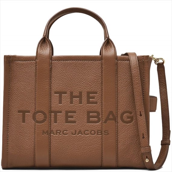 Marc Jacobs The Leather Medium Tote Bag Argan Oil