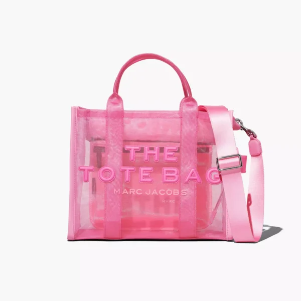 THE COLORBLOCK MESH TOTE BAG