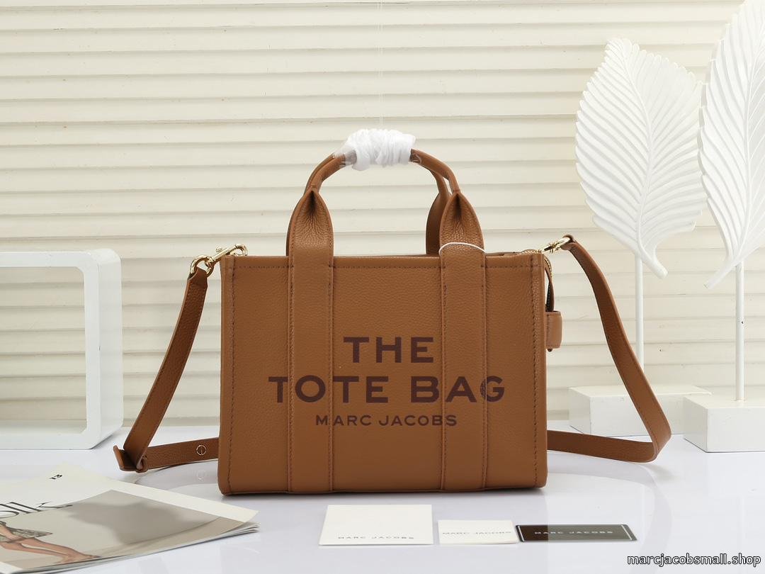 MJ The Leather Large Tote Bag Argan Oil