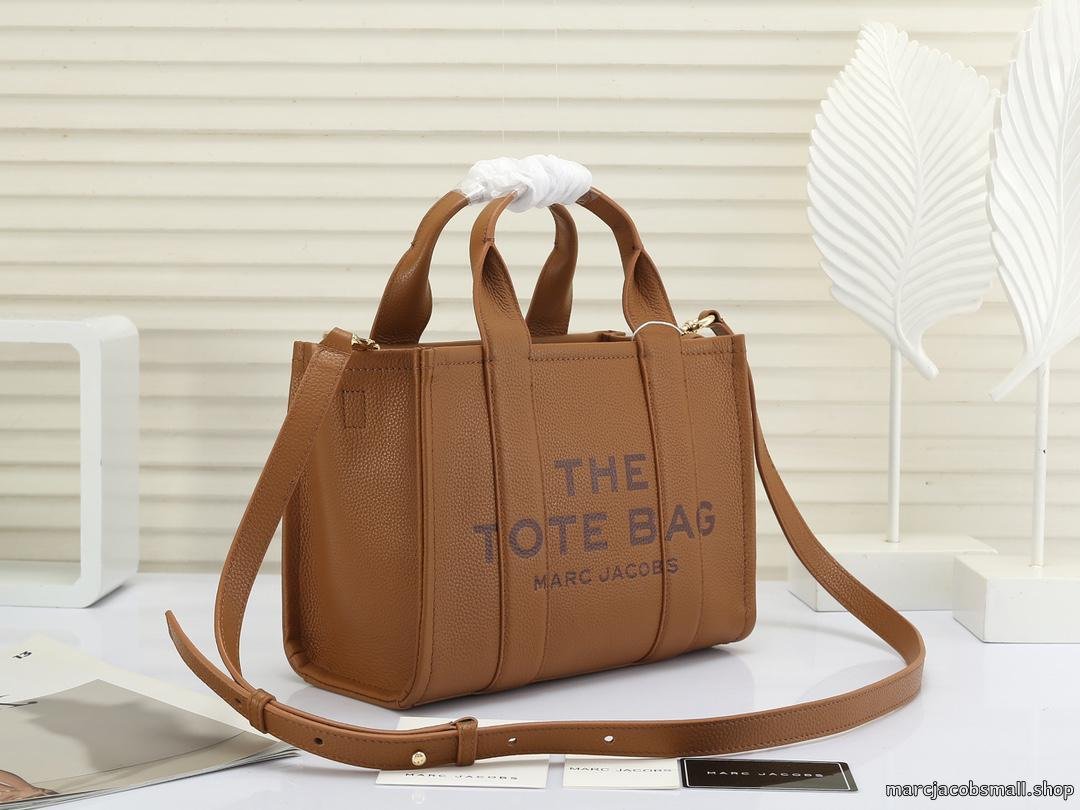 MJ The Leather Large Tote Bag Argan Oil