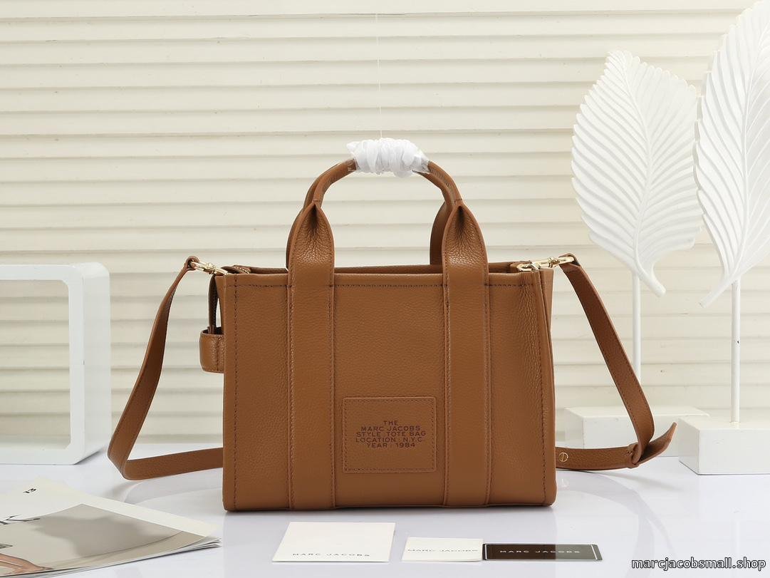 MJ The Leather Large Tote Bag Argan Oil