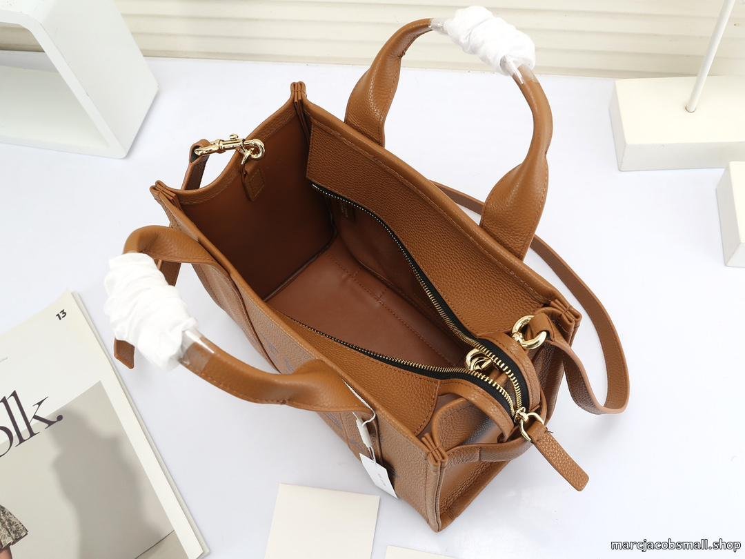 MJ The Leather Large Tote Bag Argan Oil