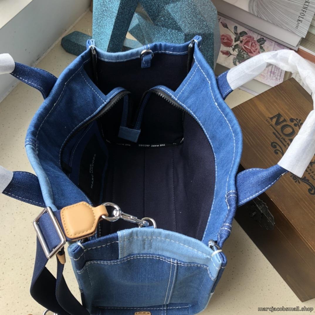THE DENIM MEDIUM TOTE BAG